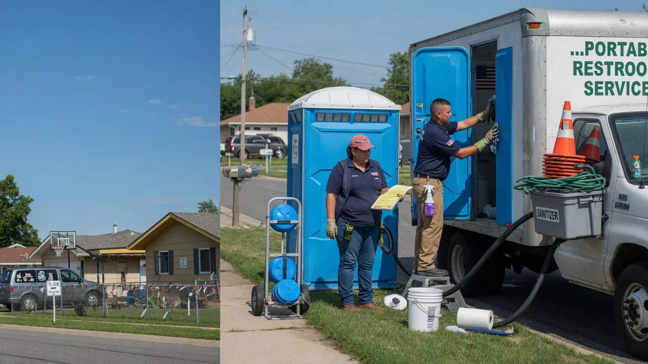 Portable Toilet Rental in Newark, AR near me